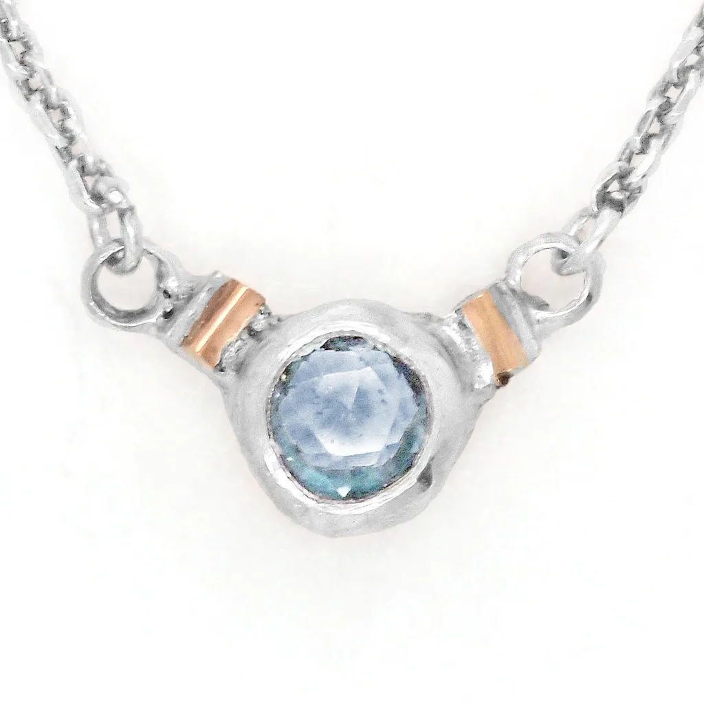 Sky Blue Topaz  Necklace