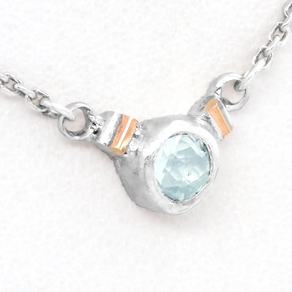 Sky Blue Topaz  Necklace