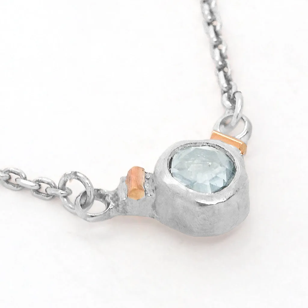 Sky Blue Topaz  Necklace