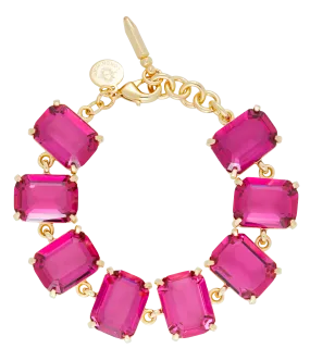 Socialite Bracelet in Fuchsia