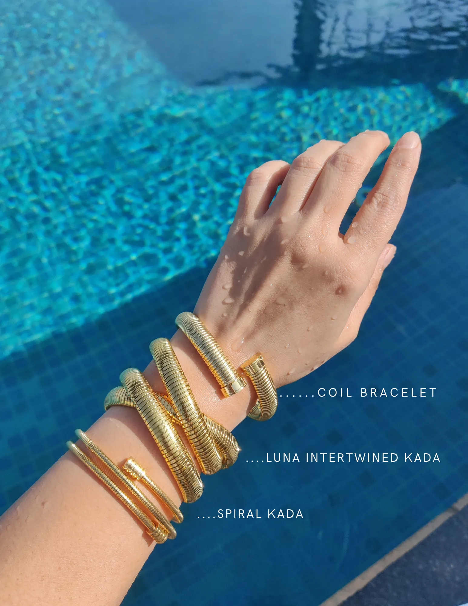 Spiral Kada Bracelet