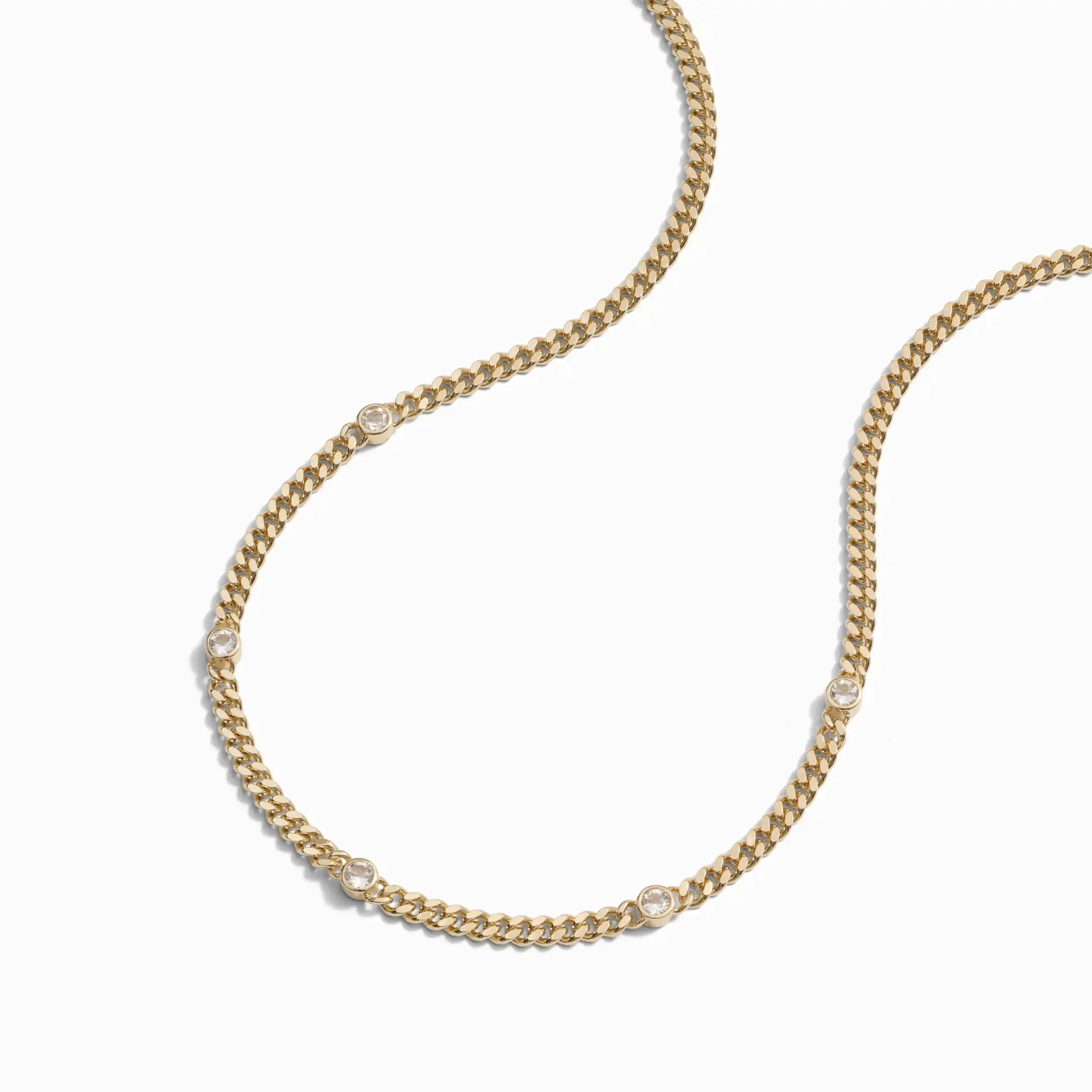 Station to Station Cuban Chain Necklace