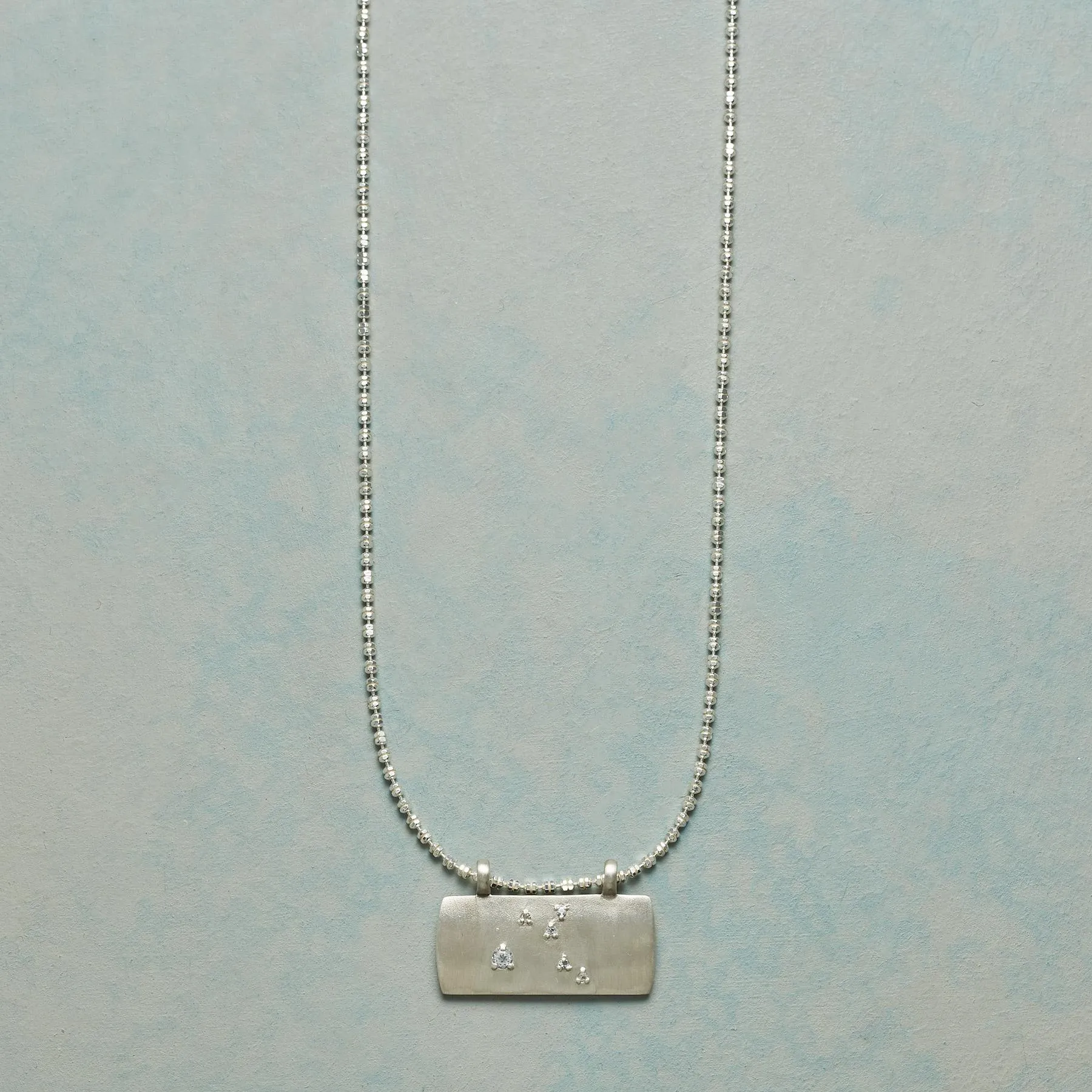 Sterling Silver Astrological Pendant Necklace