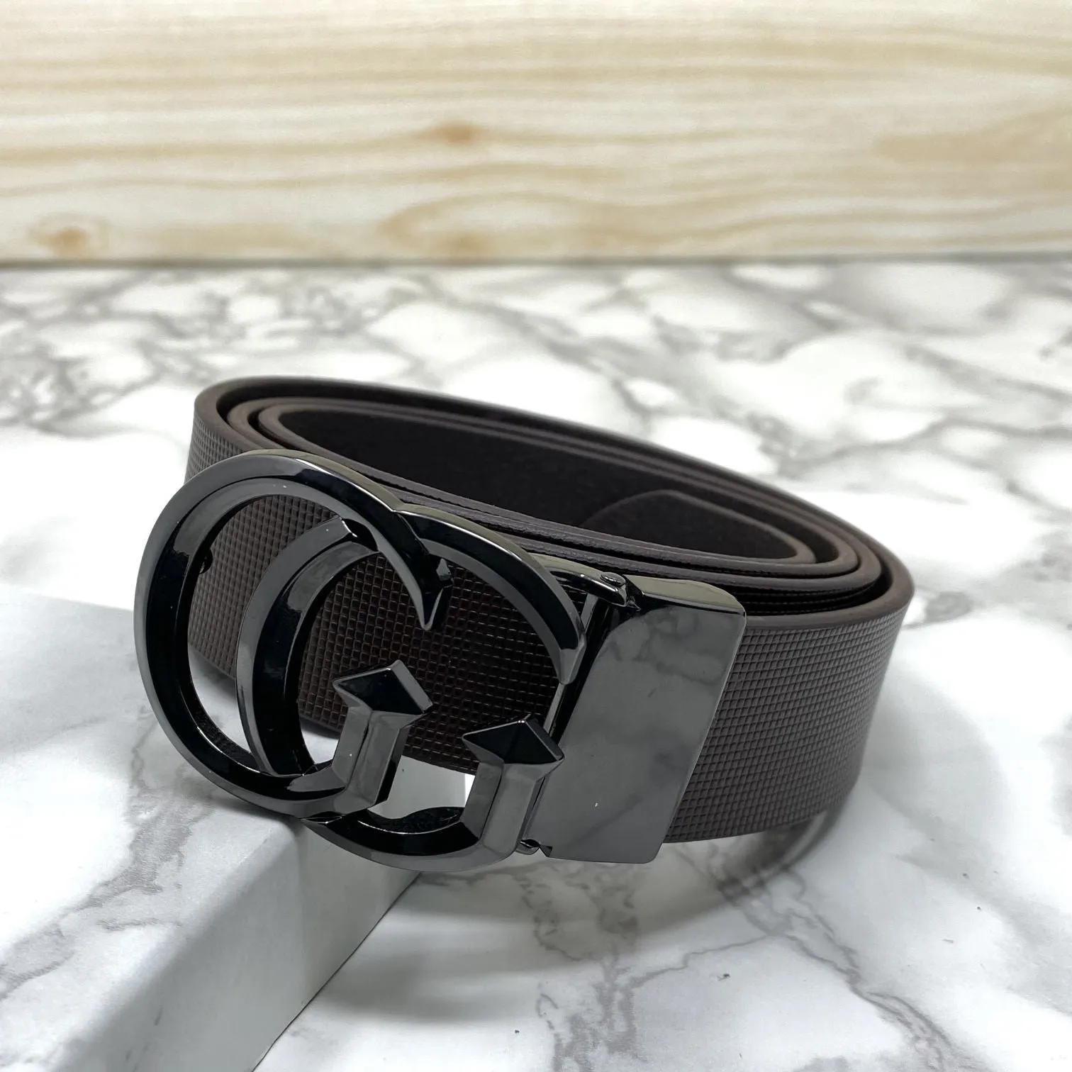 Stylish New Arrival GG Letter Pure Leather Belt-JonasParamount