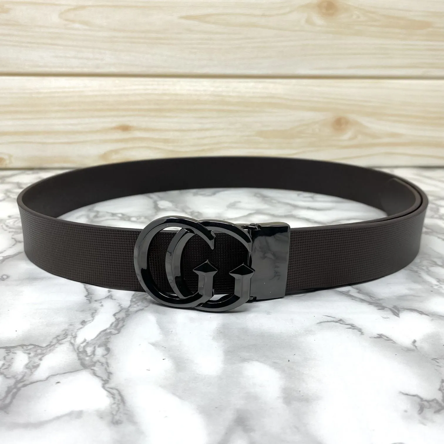 Stylish New Arrival GG Letter Pure Leather Belt-JonasParamount