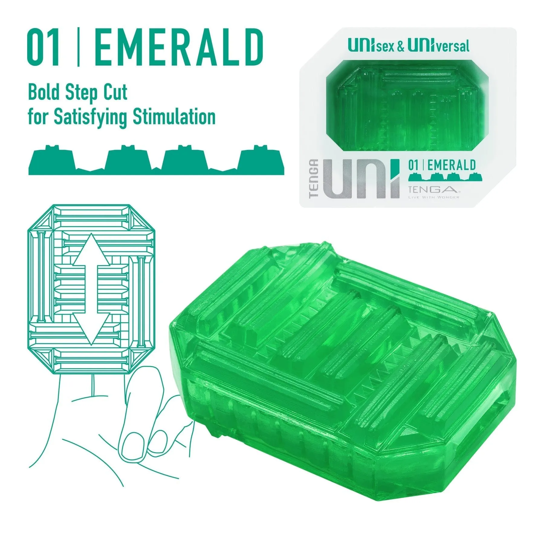 Tenga Uni Emerald