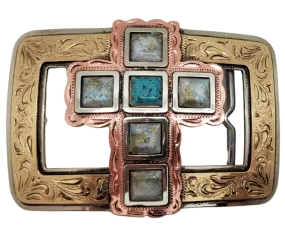 The "Stone Cross" Belt Buckle