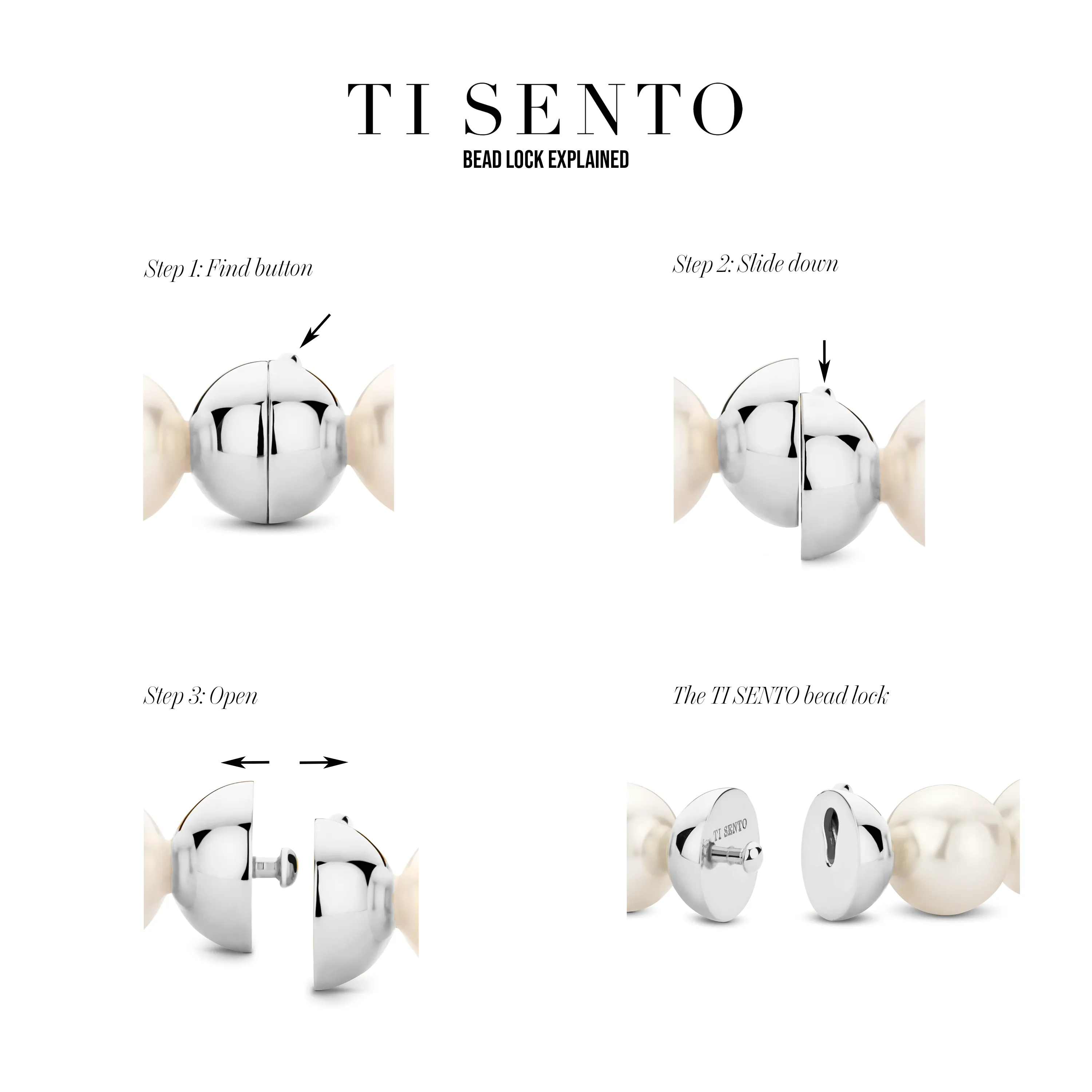 TI SENTO Bracelet 23012TQ