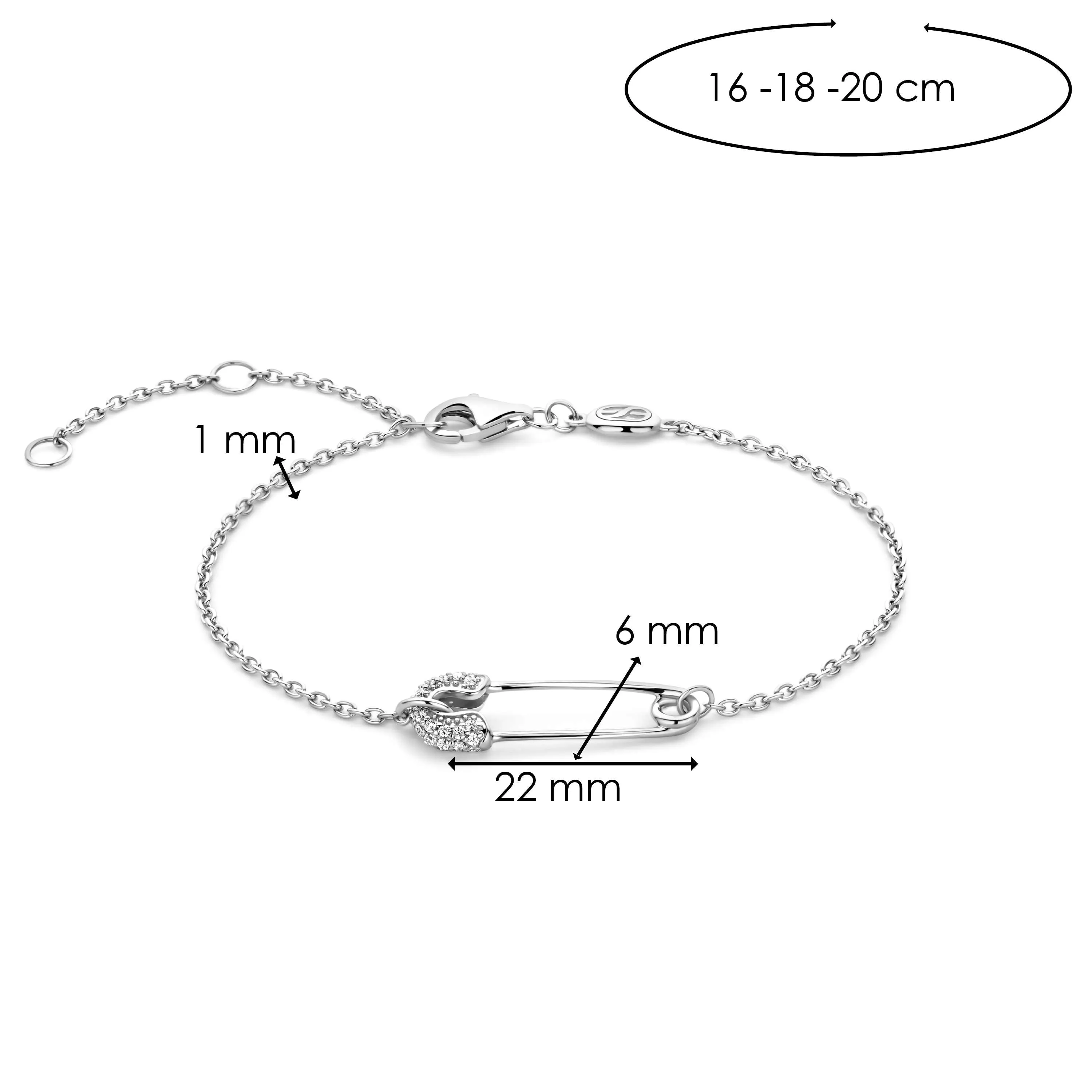 TI SENTO Bracelet 23035ZI