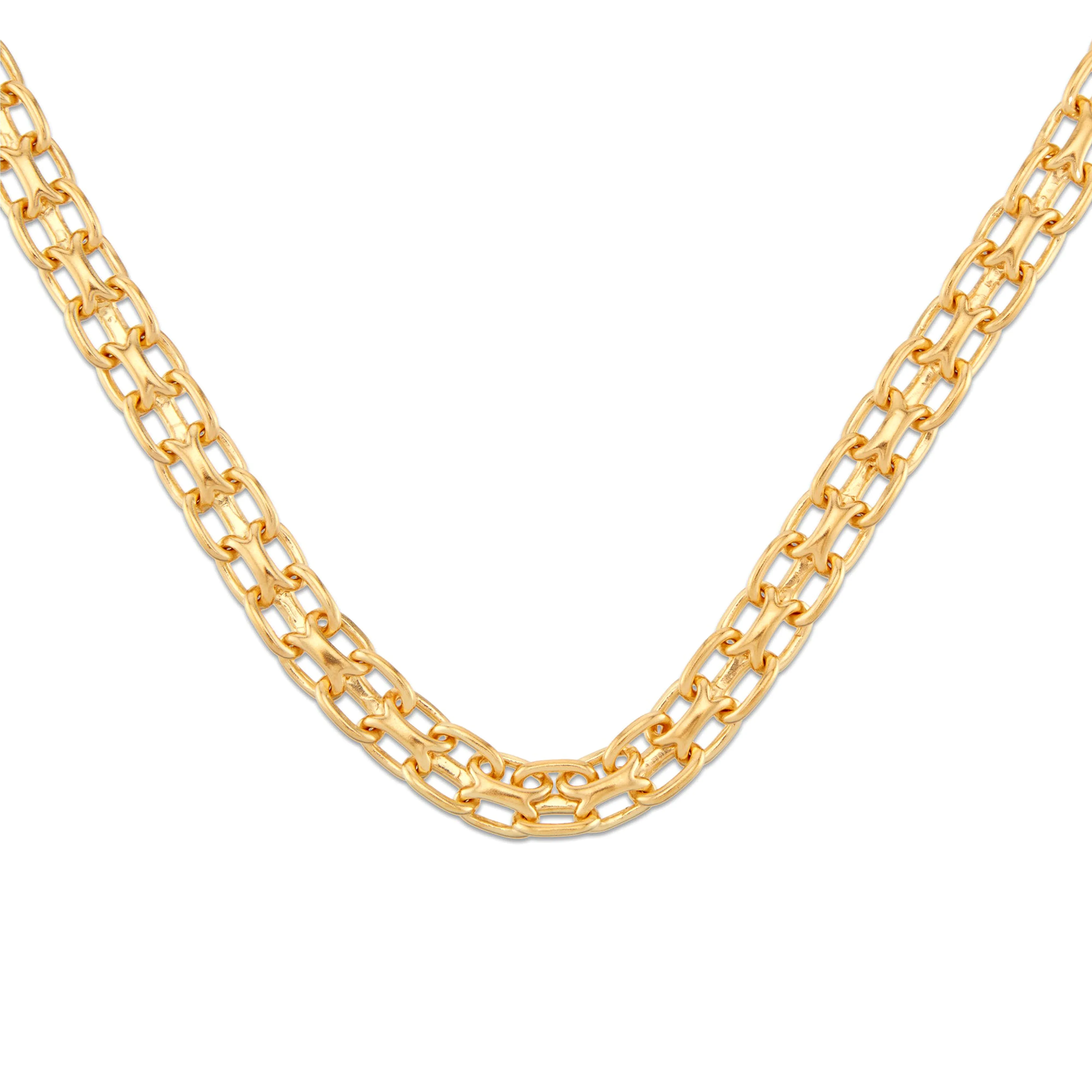 Tom Wood - Vintage Plated Gold Necklace