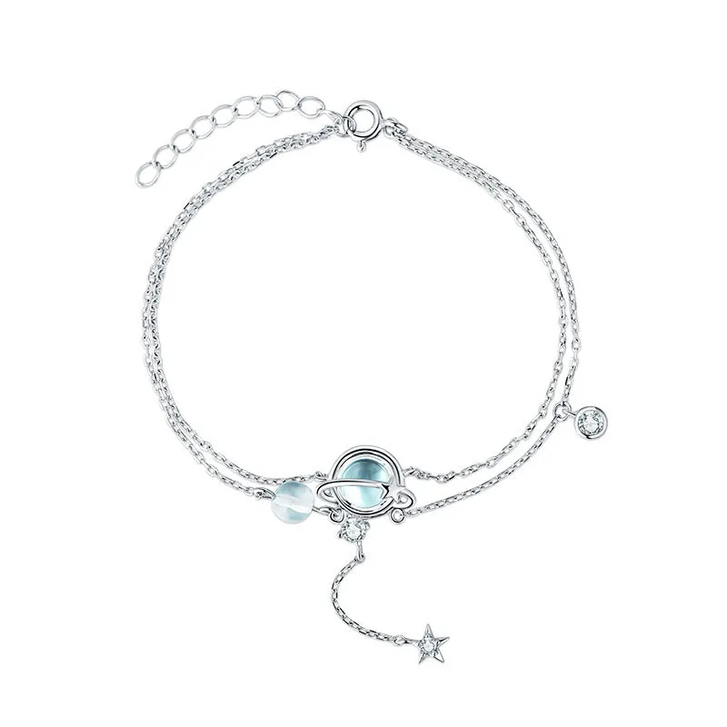 Trendy Niche Design Pure Silver
