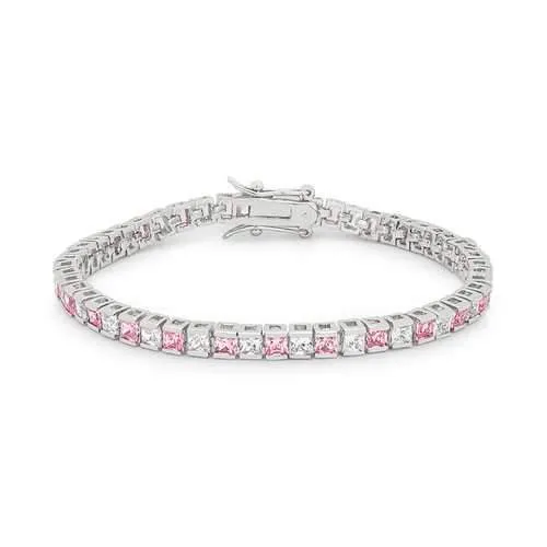 Valentine Cubic Zirconia Tennis Bracelet