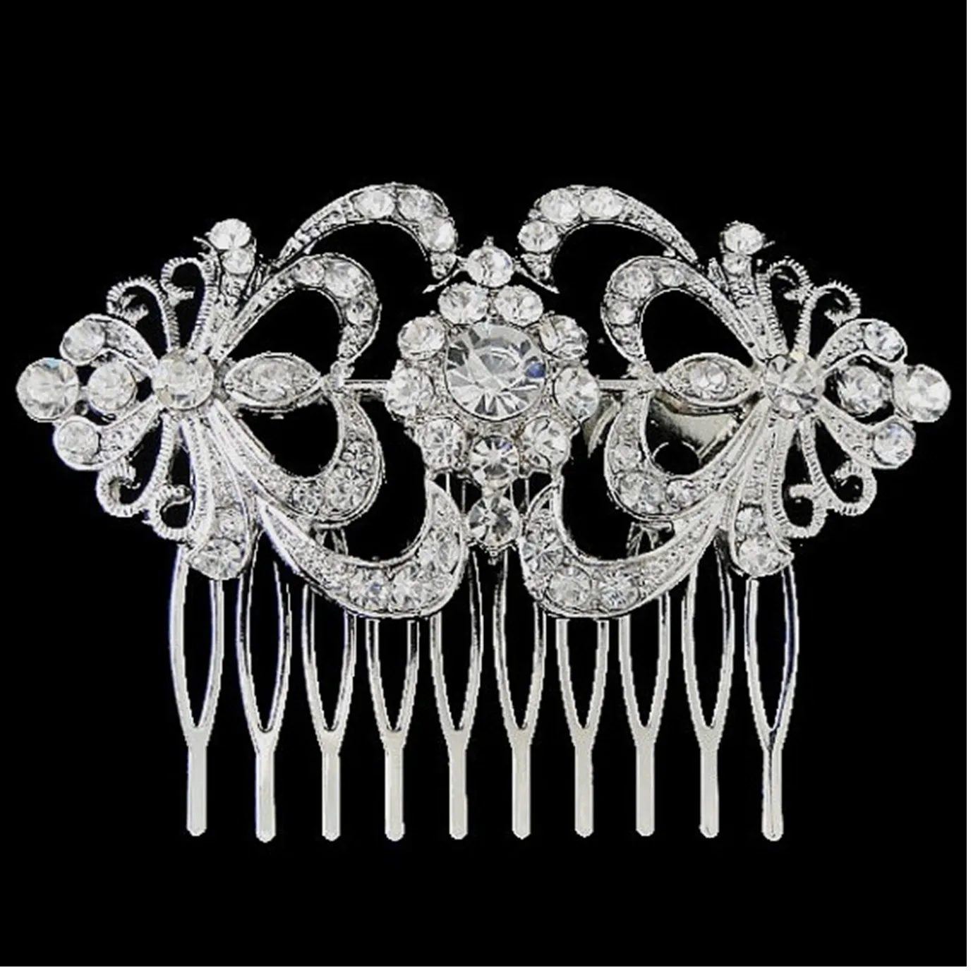 Veronica Crystal Hair Comb