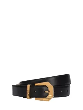 Versace   30mm leather Belt 