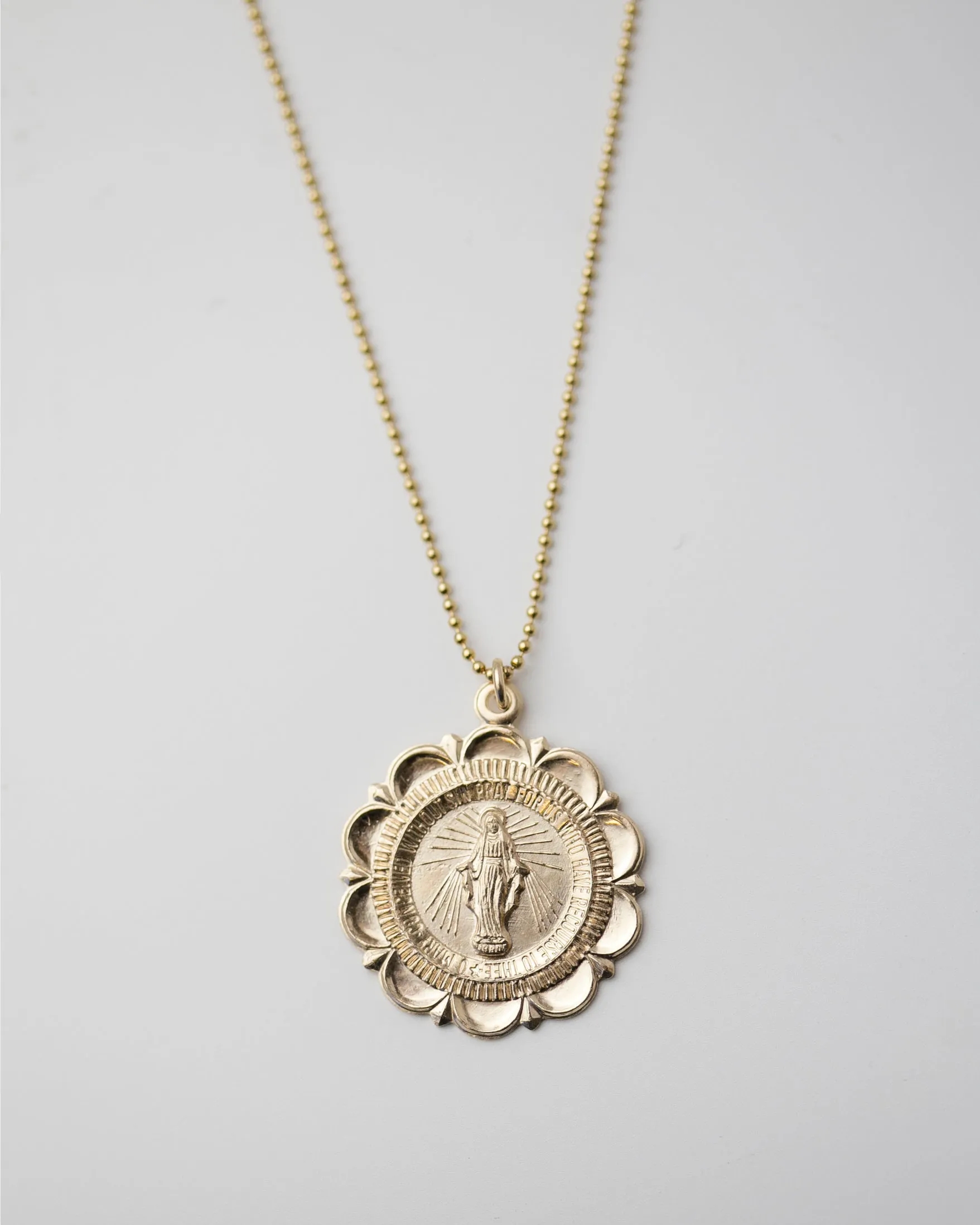 Virgin Mary Necklace